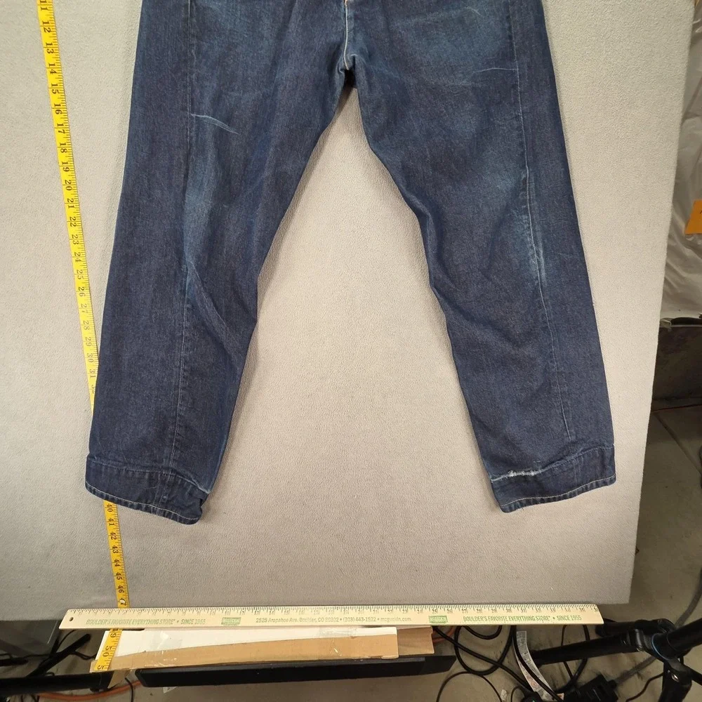 VTG Levis‎ Engineered Jeans Mens Blue Dark Wash Relaxed Twisted Fits 31x28